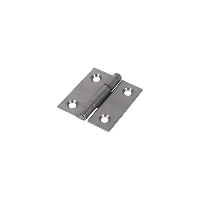 TIMCO Butt Hinges Fixed Pin (1838) Steel Self Colour - 38 x 34 - Pack of 2 Pieces