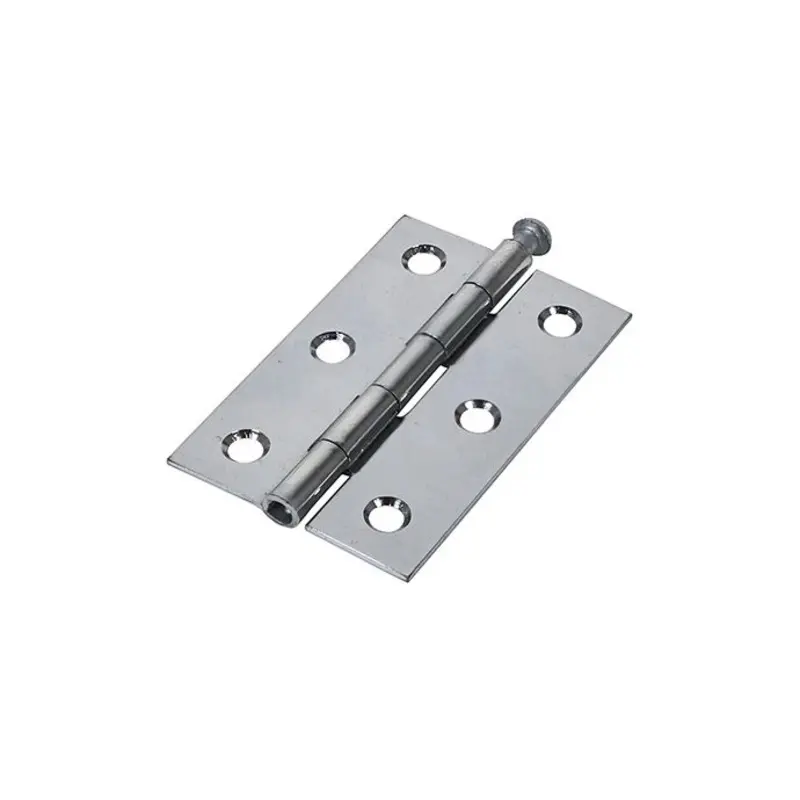 TIMCO Butt Hinges Loose Pin (1840) Steel Polished Chrome - 75 x 50 - Pack of 2 Pieces