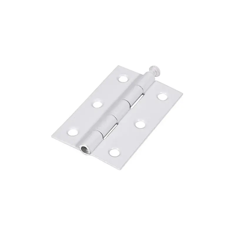 TIMCO Butt Hinges Loose Pin (1840) Steel White - 75 x 50 - Pack of 2 Pieces