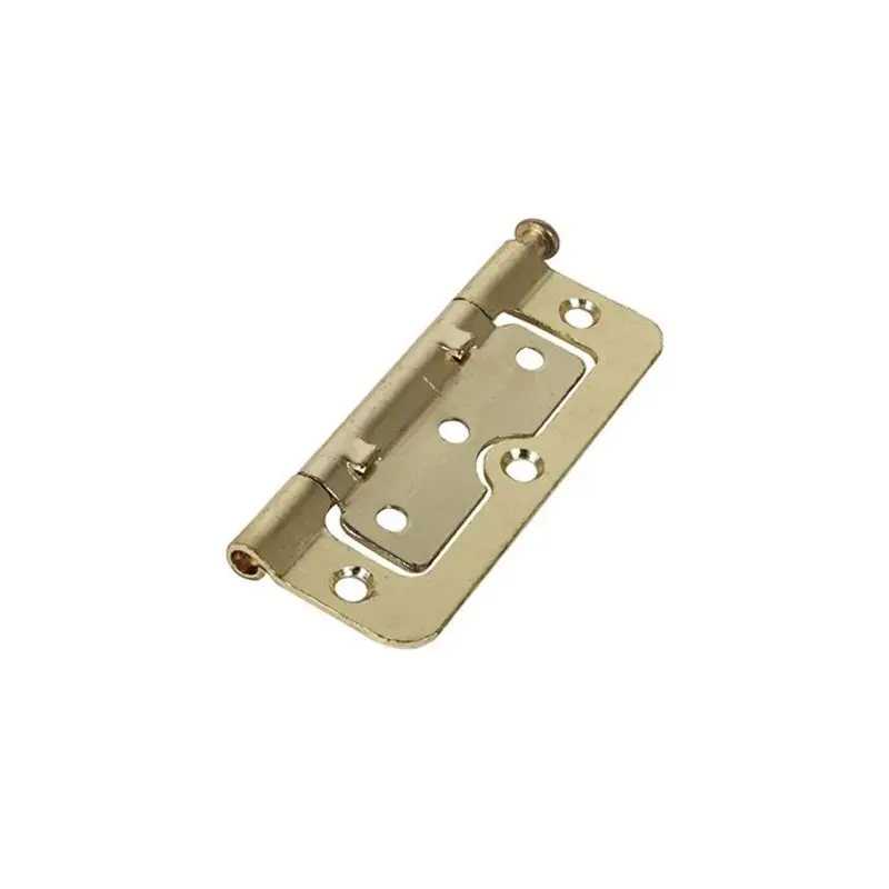 TIMCO Hurlinge Hinges Loose Pin (104Z) Steel Electro Brass - 100 x 66 - Pack of 2 Pieces
