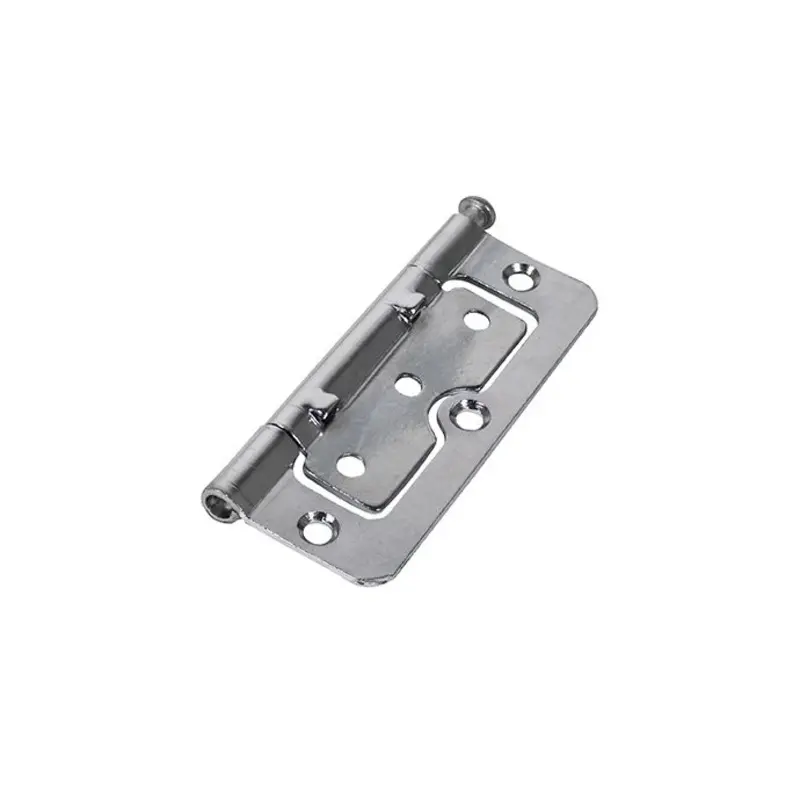TIMCO Hurlinge Hinges Loose Pin (104Z) Steel Polished Chrome - 100 x 66 - Pack of 2 Pieces