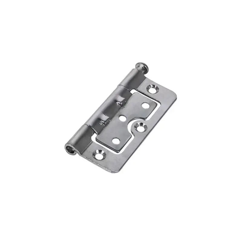 TIMCO Hurlinge Hinges Loose Pin (104Z) Steel Polished Chrome - 75 x 52 - Pack of 2 Pieces