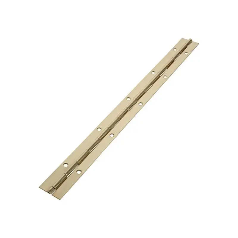 TIMCO Piano Hinges Steel Electro Brass - 1800 x 25