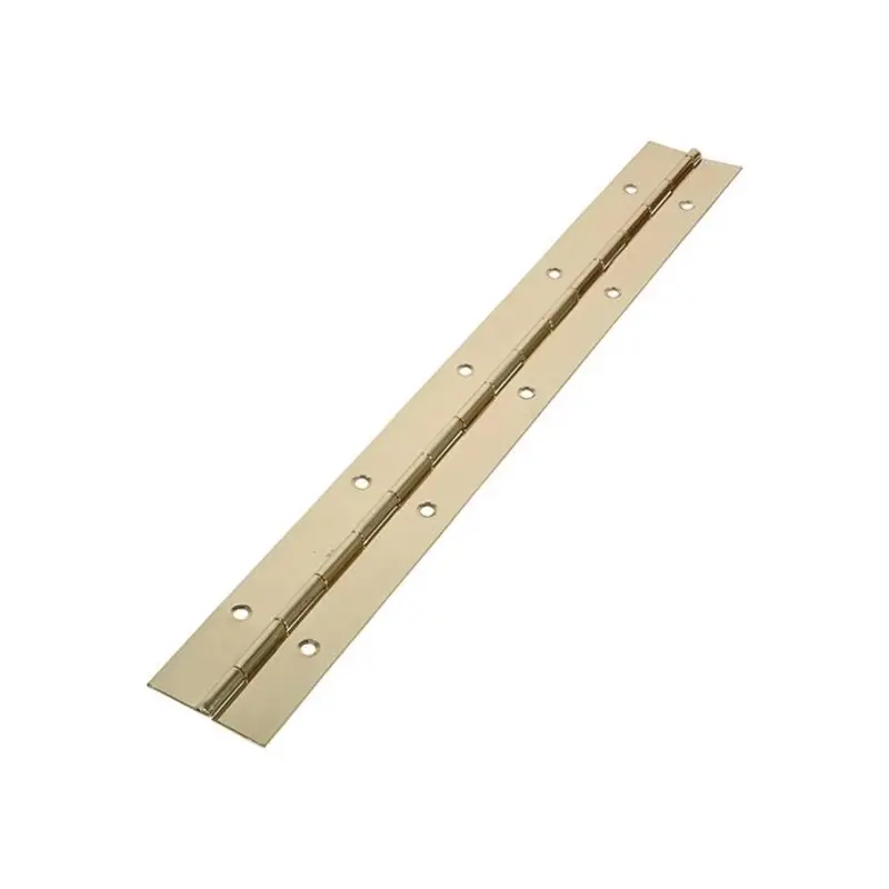TIMCO Piano Hinges Steel Electro Brass - 1800 x 38