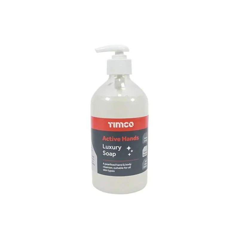 TIMCO Active Hands Luxury Soap Pearlised Premium Fragranced - 500ml