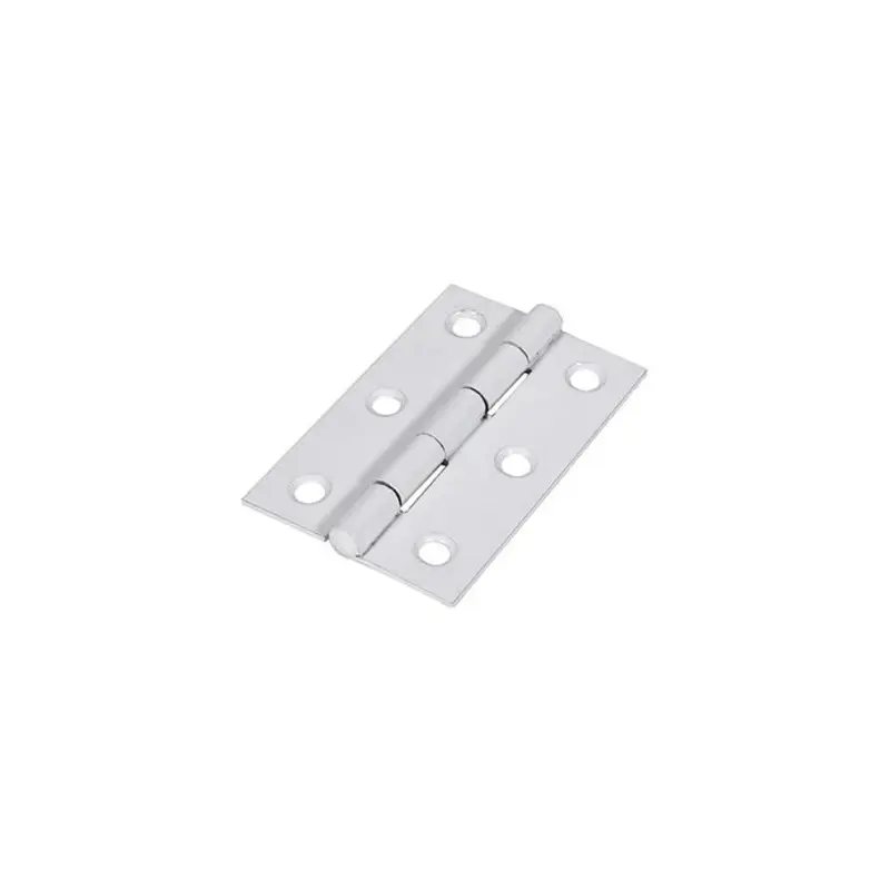 TIMCO Butt Hinges Fixed Pin (1838) Steel White - 75 x 50 - Pack of 2 Pieces