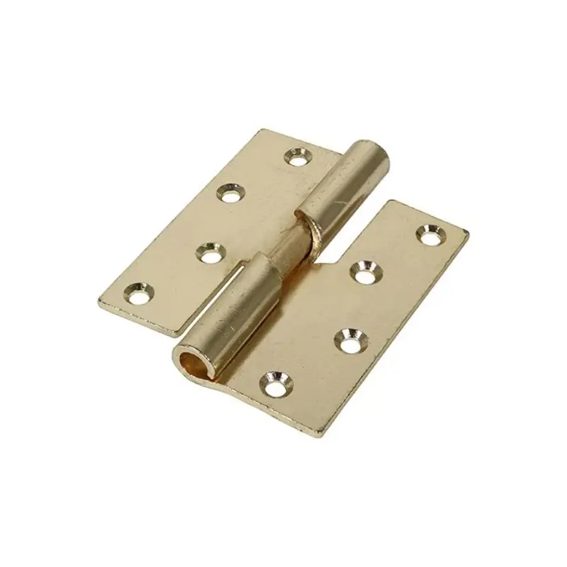 TIMCO Rising Butt Hinges Right Hand Steel Electro Brass - 100 x 86 - Pack of 2 Pieces