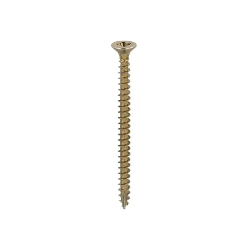 TIMCO Classic Multi-Purpose Countersunk Gold Woodscrews - 4.0 x 55 - Pack of 200 Pieces