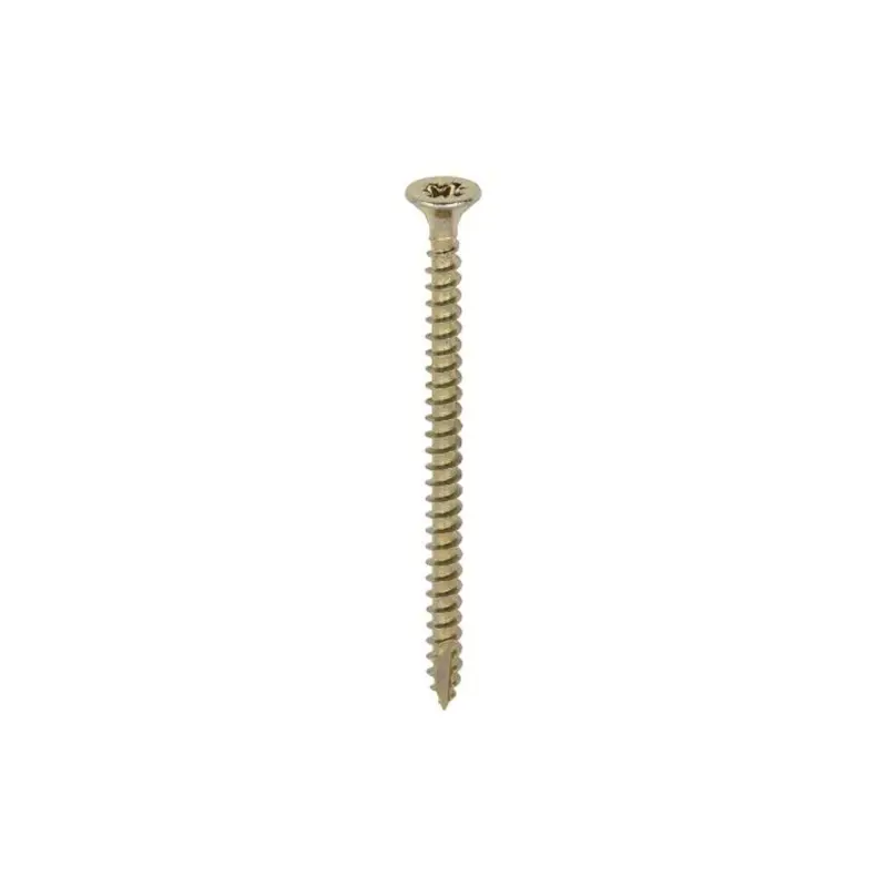 TIMCO Classic Multi-Purpose Countersunk Gold Woodscrews - 4.0 x 60 - Pack of 200 Pieces