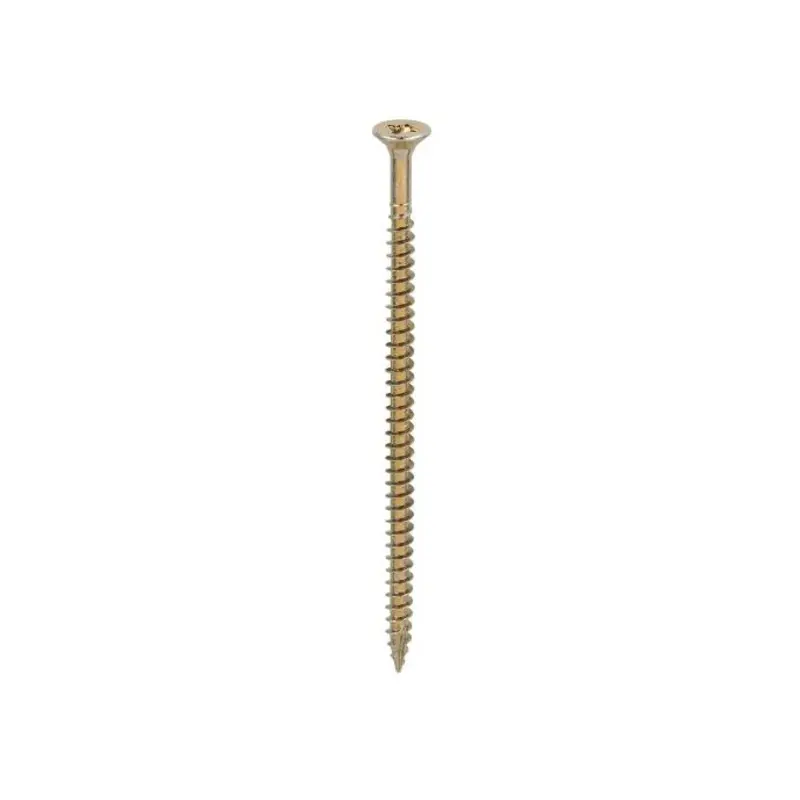 TIMCO Classic Multi-Purpose Countersunk Gold Woodscrews - 4.0 x 80 - Pack of 200 Pieces