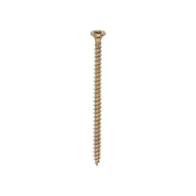 TIMCO Solo Countersunk Gold Woodscrews - 4.0 x 70 - Pack of 200 Pieces