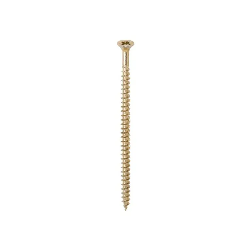 TIMCO Solo Countersunk Gold Woodscrews - 4.0 x 80 - Pack of 1000 Pieces