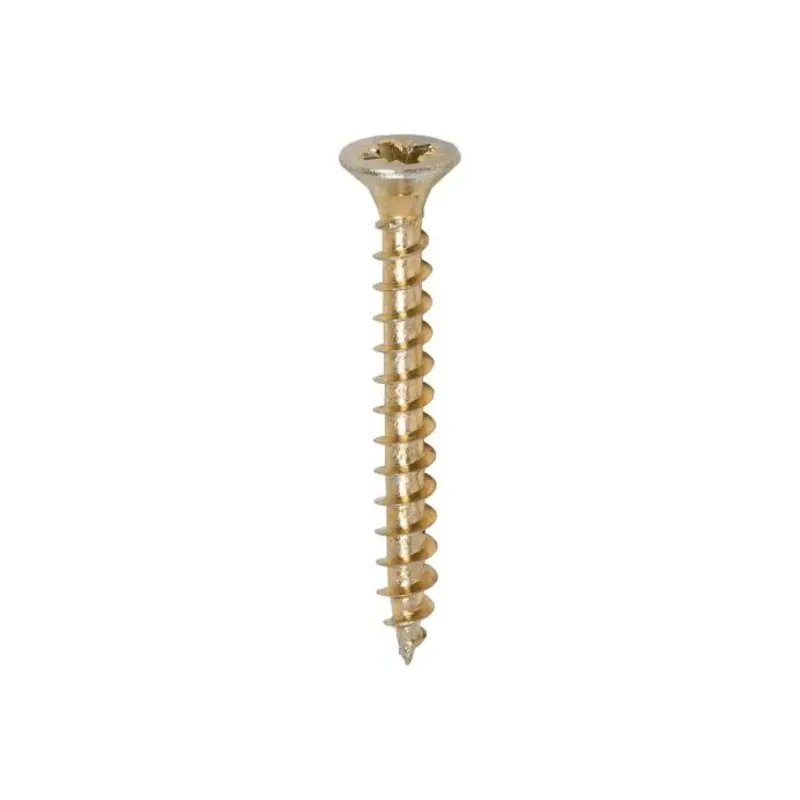 TIMCO Solo Countersunk Gold Woodscrews - 4.0 x 35 - Pack of 200 Pieces