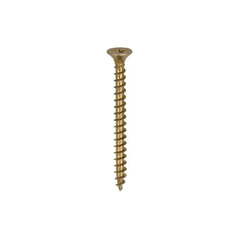 TIMCO Solo Countersunk Gold Woodscrews - 4.0 x 45 - Pack of 200 Pieces