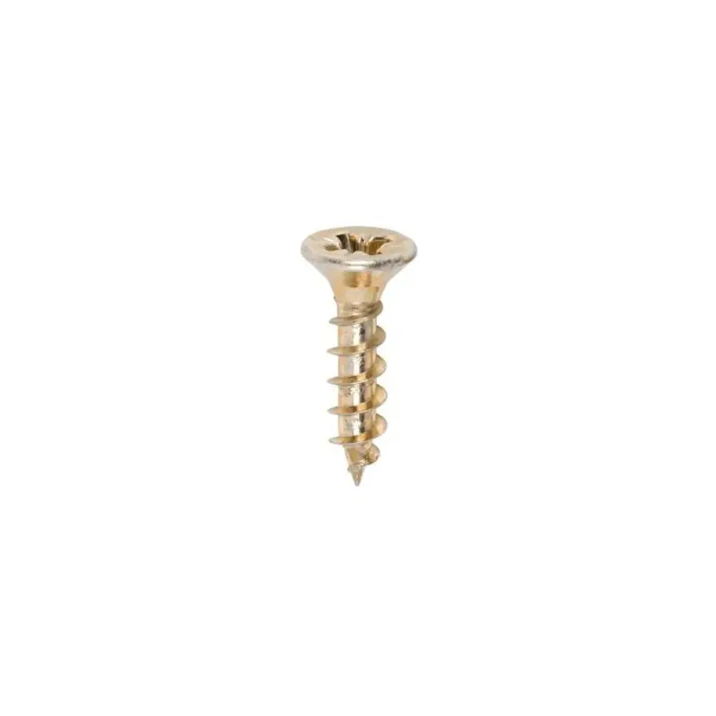 TIMCO Solo Countersunk Gold Woodscrews - 4.0 x 17 - Pack of 200 Pieces
