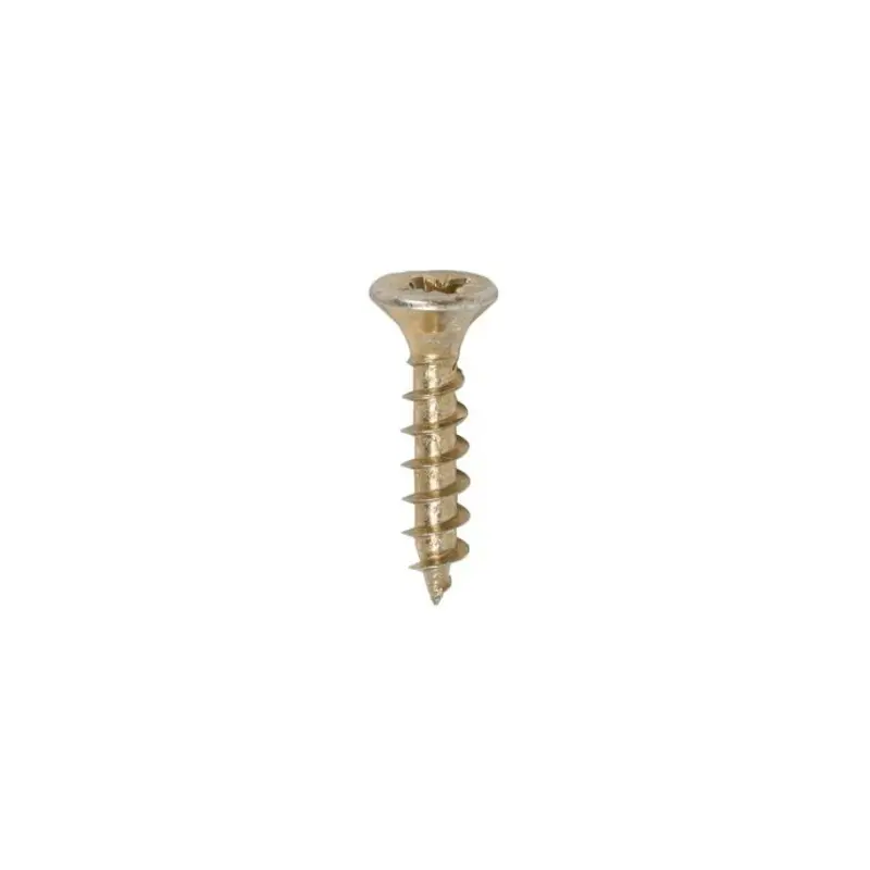 TIMCO Solo Countersunk Gold Woodscrews - 4.0 x 20 - Pack of 200 Pieces
