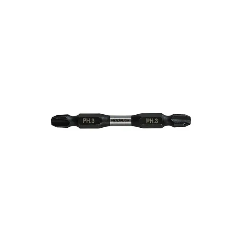 TIMCO X6 Double Ended Phillips Bit - No.3 x 65 - Pack of 2 Pieces