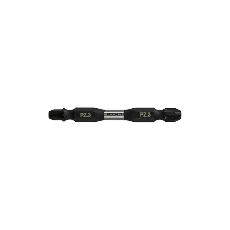 TIMCO X6 Double Ended Pozi Bit - No.3 x 65 - Pack of 2 Pieces