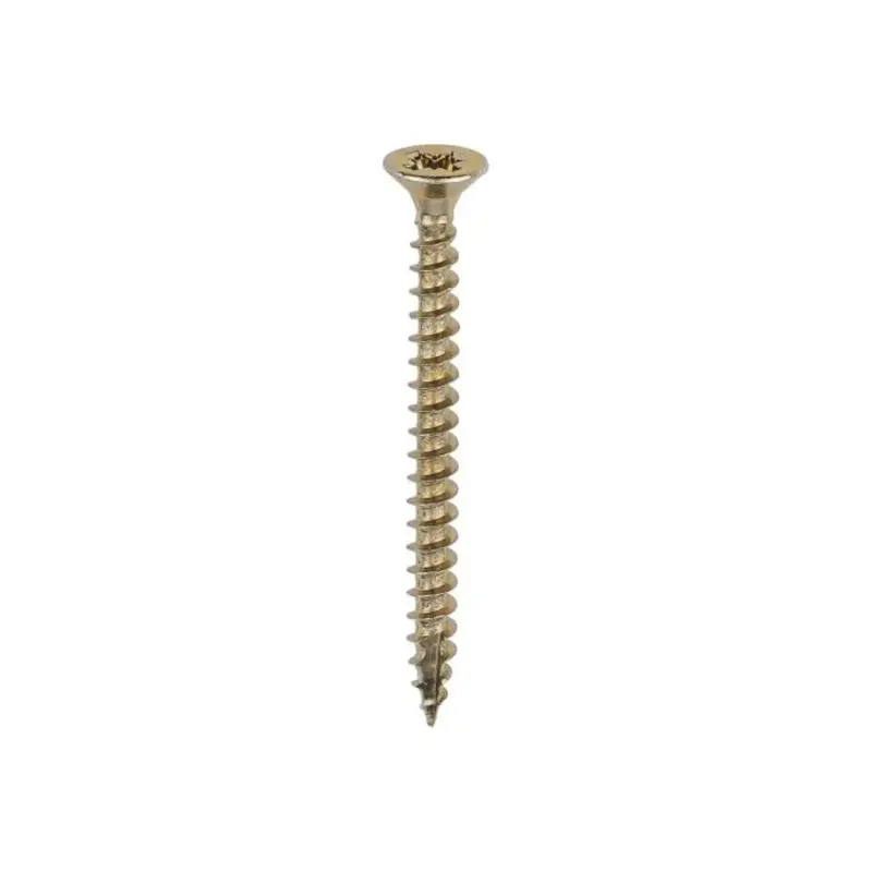 TIMCO Classic Multi-Purpose Countersunk Gold Woodscrews - 3.5 x 40 - Pack of 200 Pieces