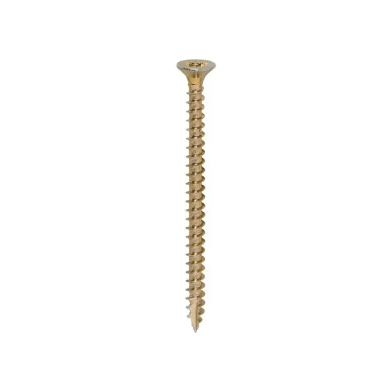 TIMCO Classic Multi-Purpose Countersunk Gold Woodscrews - 3.5 x 50 - Pack of 200 Pieces