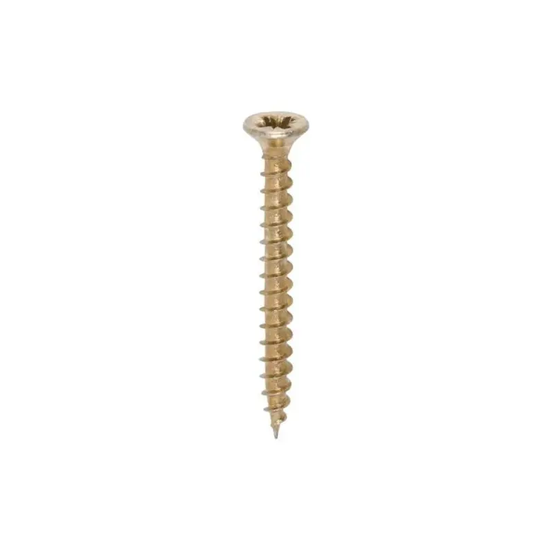 TIMCO Solo Countersunk Gold Woodscrews - 3.5 x 35 - Pack of 200 Pieces