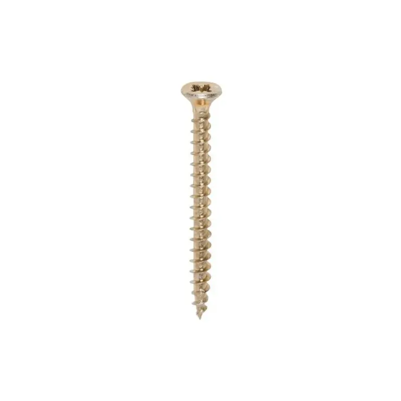 TIMCO Solo Countersunk Gold Woodscrews - 3.5 x 40 - Pack of 200 Pieces