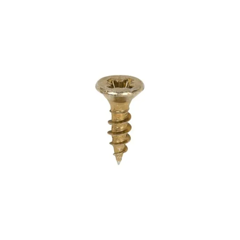 TIMCO Classic Multi-Purpose Countersunk Gold Woodscrews - 3.5 x 12 - Pack of 200 Pieces