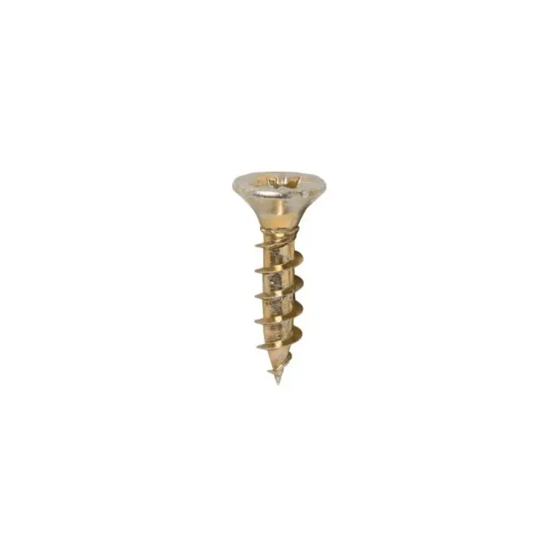 TIMCO Solo Countersunk Gold Woodscrews - 3.5 x 15 - Pack of 200 Pieces