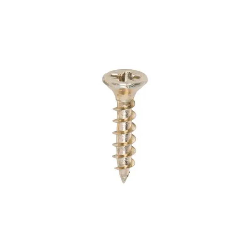 TIMCO Solo Countersunk Gold Woodscrews - 3.5 x 17 - Pack of 200 Pieces