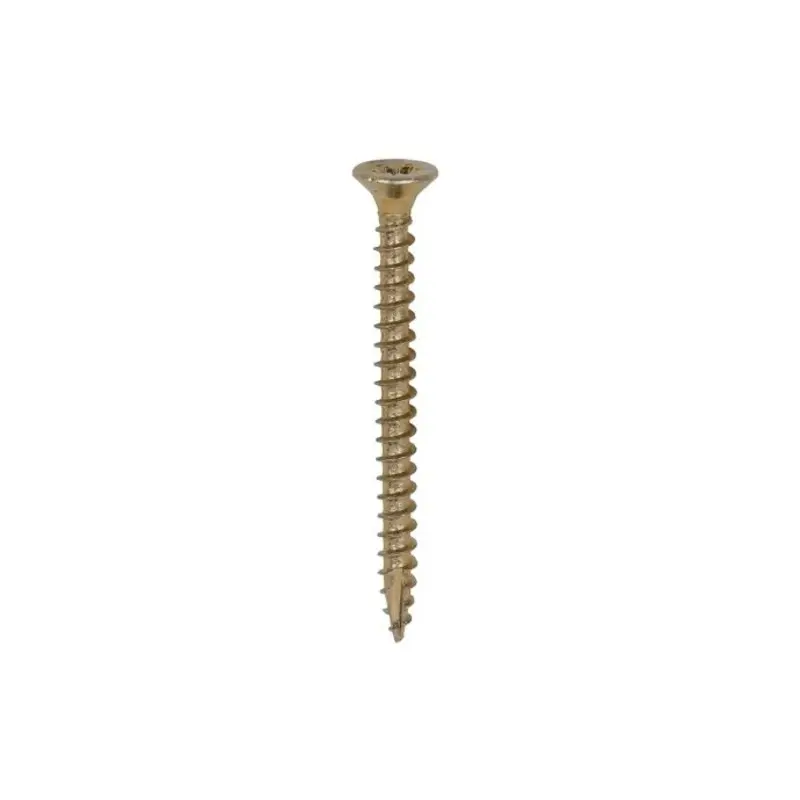 TIMCO Classic Multi-Purpose Countersunk Gold Woodscrews - 3.0 x 35 - Pack of 200 Pieces
