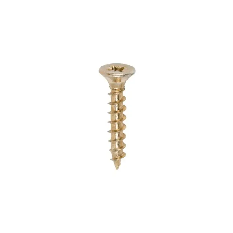 TIMCO Solo Countersunk Gold Woodscrews - 3.0 x 17 - Pack of 200 Pieces