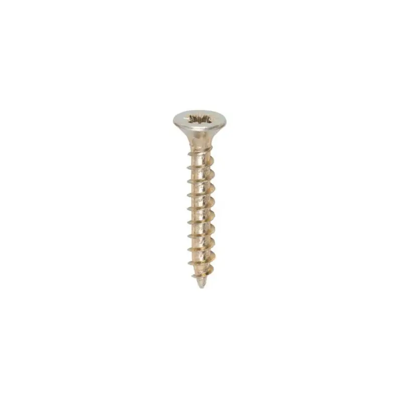 TIMCO Solo Countersunk Gold Woodscrews - 3.0 x 20 - Pack of 200 Pieces