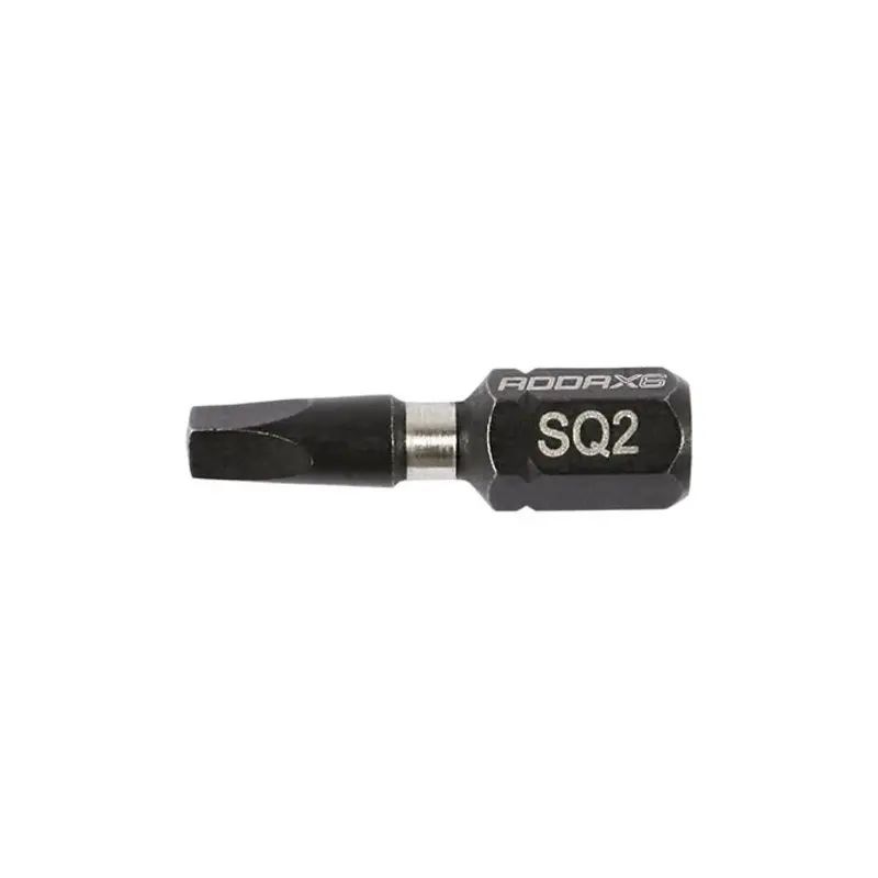 TIMCO X6 Impact Square Driver Bit - No.2 x 25 - Pack of 10 Pieces