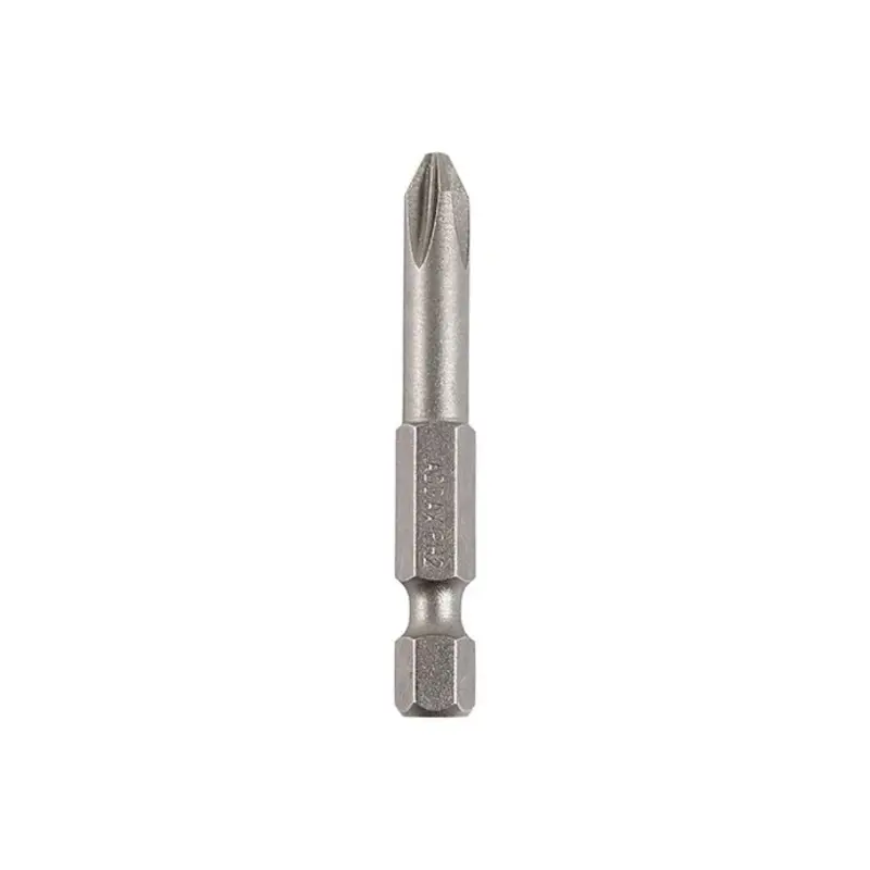 TIMCO Phillips Driver Bit S2 Grey - No.2 x 50 - Pack of 5 Pieces