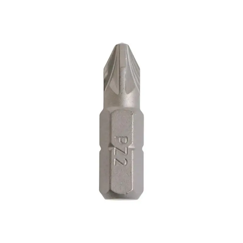 TIMCO Pozi Driver Bit S2 Grey - No.2 x 25 - Pack of 100 Pieces
