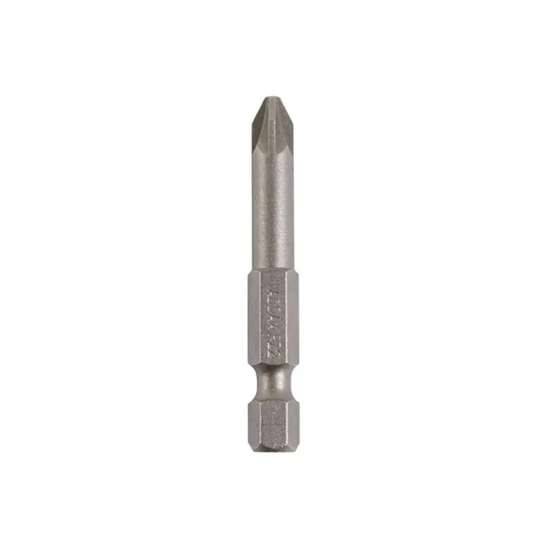 TIMCO Pozi Driver Bit S2 Grey - No.2 x 50 - Pack of 5 Pieces