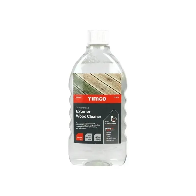 TIMCO Exterior Wood Cleaner Concentrate - 500ml