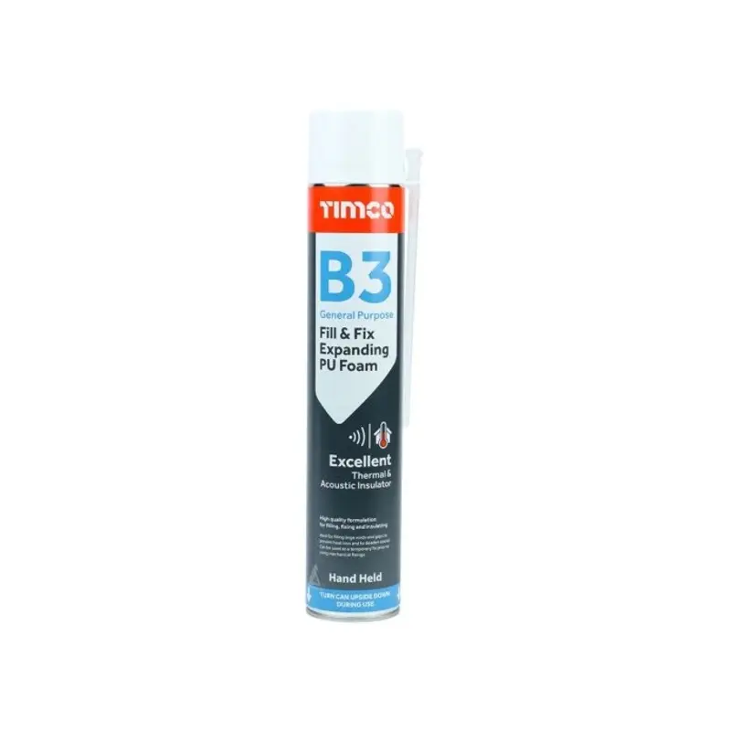 TIMCO Fill & Fix Expanding PU Foam B3 Hand Held - 750ml