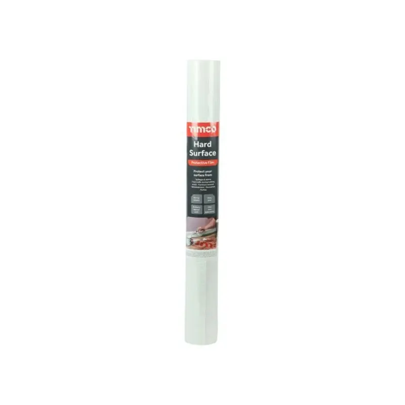 TIMCO Protective Film For Hard Surfaces - 25m x 0.6m