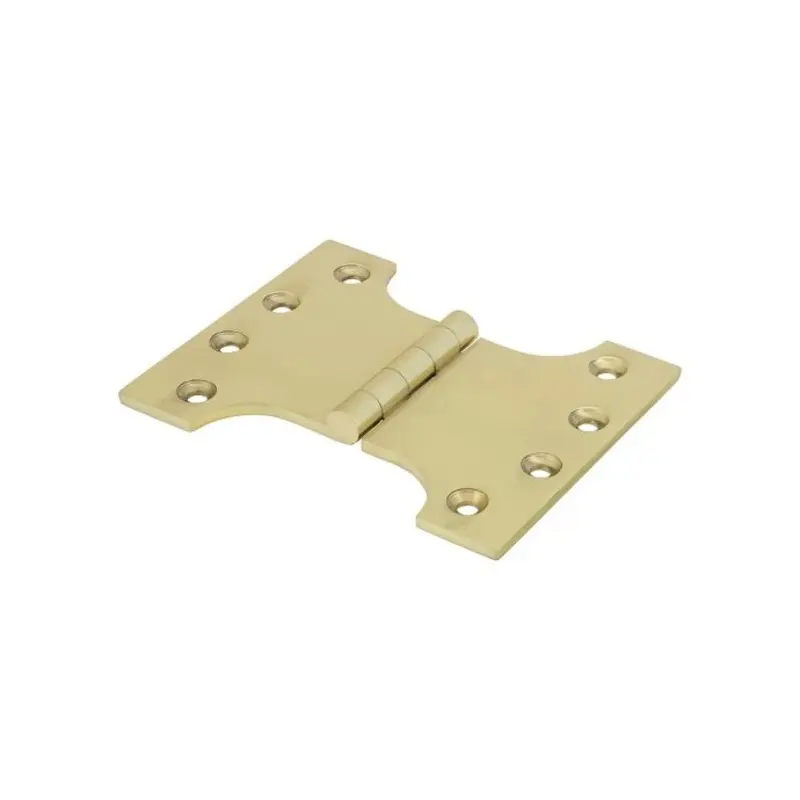 TIMCO Parliament Brass Hinges Polished Brass - 102 x 125 - Pack of 2 Pieces