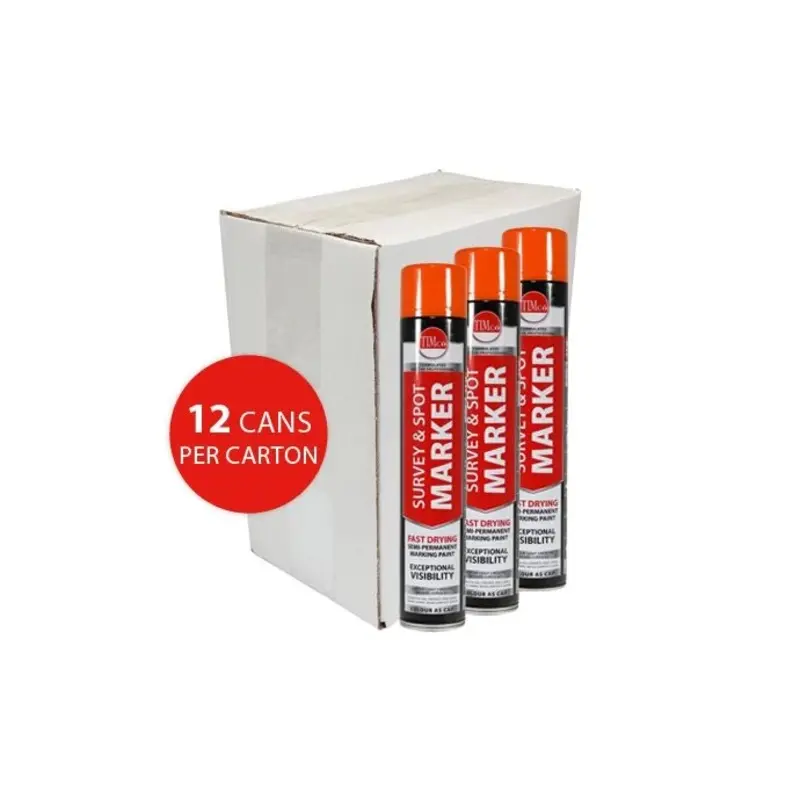 TIMCO Survey & Spot Marker Orange - 750ml
