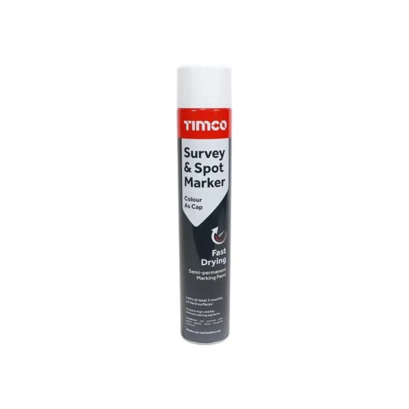 TIMCO Survey & Spot Marker White - 750ml