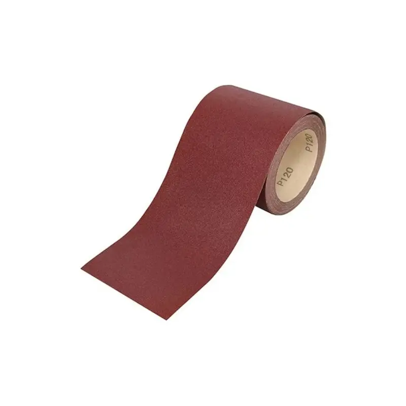 TIMCO Sandpaper Roll 80 Grit Red - 115mm x 10m
