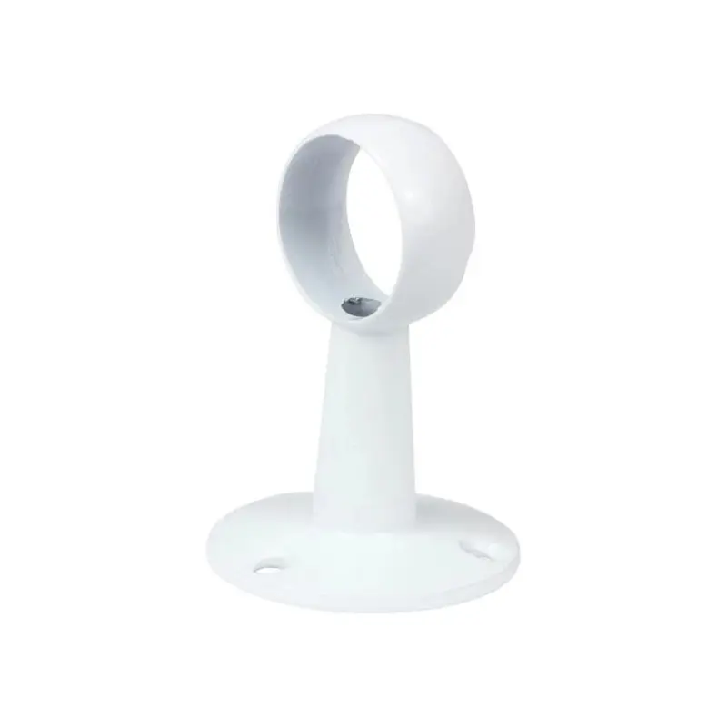 TIMCO Centre Bracket For Round Tube White - 25mm