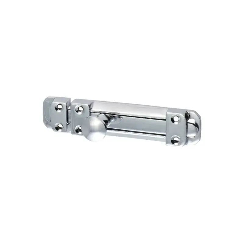 TIMCO Contract Flat Section Bolt Polished Chrome - 110 x 25mm