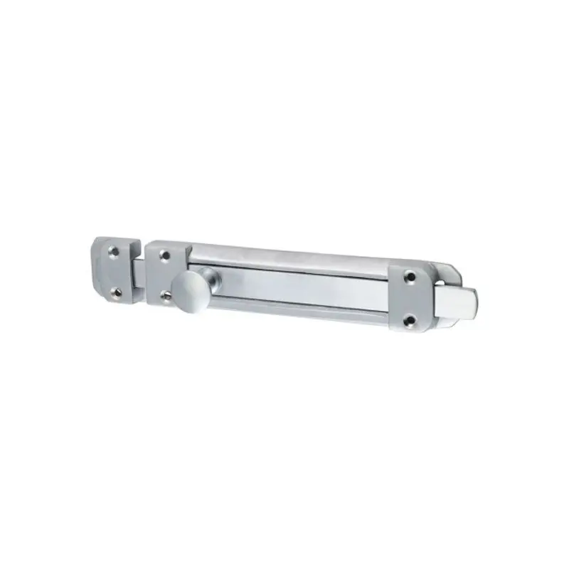TIMCO Contract Flat Section Bolt Satin Chrome - 210 x 35mm