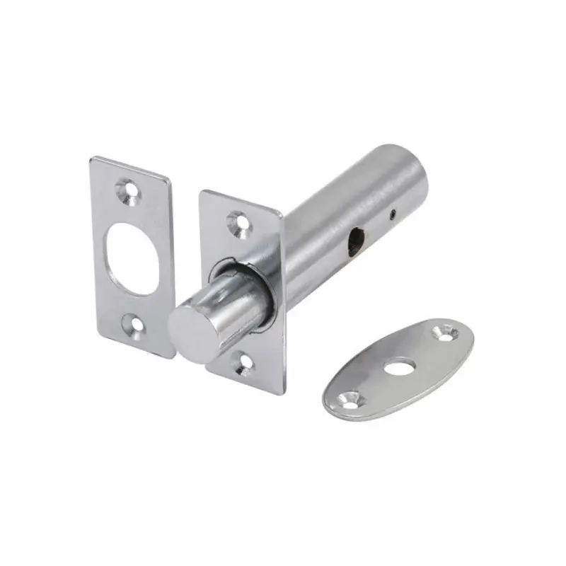TIMCO Door Rack Bolts Polished Chrome - 60mm - Pack of 2 Pieces