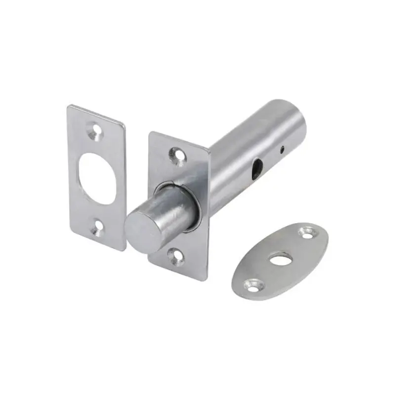 TIMCO Door Rack Bolts Satin Chrome - 60mm - Pack of 2 Pieces