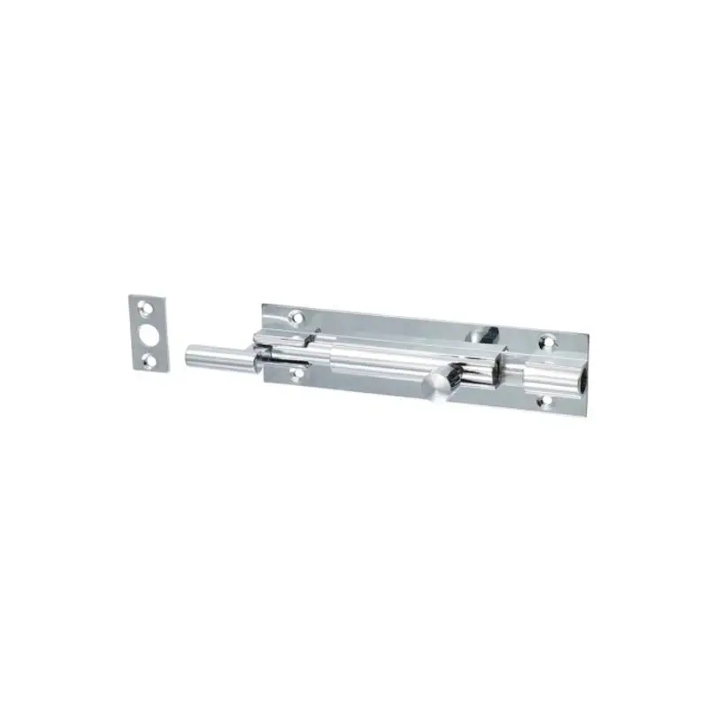 TIMCO Necked Barrel Bolt Polished Chrome - 100 x 25mm