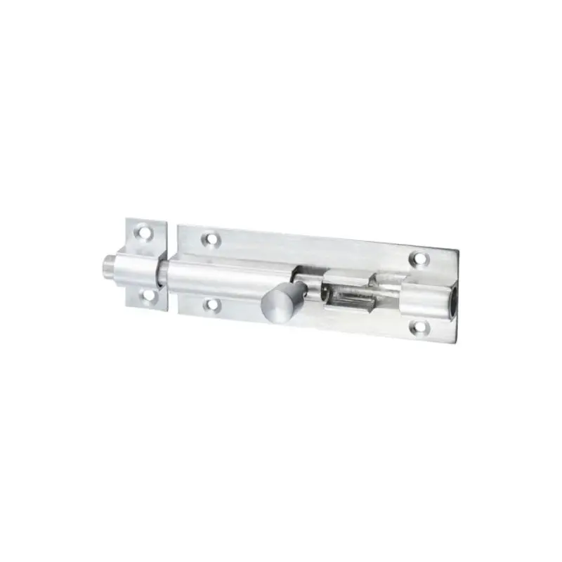 TIMCO Straight Barrel Bolt Satin Chrome - 75 x 25mm